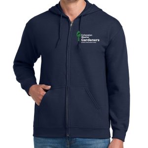 Navy Full-Zip Hoodie