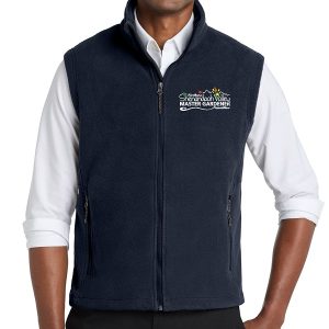 Navy Fleece Vest
