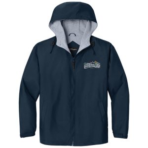 Navy Windbreaker